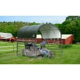 thumbnail image 2 of Corral Shelter Livestock Shade 10 X 10 Ft. Powder Coated Green, 2 of 12