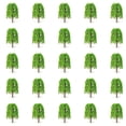 thumbnail image 1 of 50Pcs Train Artificial Miniature Tree Plastic Model Scenery Railroad Decoration Building Landscape Micro Accessories Toys, 1 of 8