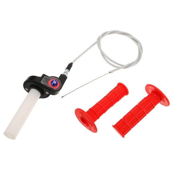 TAILTOSS Throttle Wire Throttle Handle Grip Rubber Transmission for Off- Set
