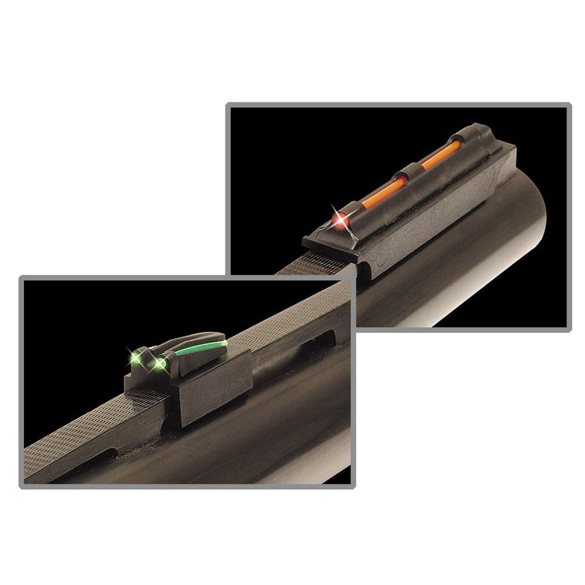 TRUGLO GOBBLE-DOT MAGNUM XTREME SHOTGUN FIBER OPTIC RED FRONT GREEN REAR BLACK