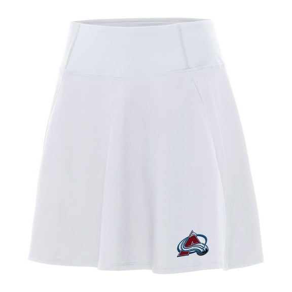 Women's Antigua White Colorado Avalanche Chip Skort
