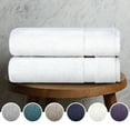 thumbnail image 7 of Adobella 2 Premium Turkish Bath Mats, 100% Combed Turkish Cotton, 800 GSM, 20 x 33 inch, White, 7 of 7