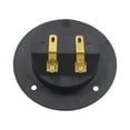 thumbnail image 3 of 2x altavoces Terminal Cup CUTICAT Conector de reemplazo de doble encuadernación redonda, 3 of 5