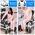 thumbnail image 5 of Shower Chair with Wheels | Multifunctional Bedside Commode Chair | Angle Adjustable Shower Commode Wheelchair with Headrest & Bucket for Elderly, Disabled, Adults, 5 of 10