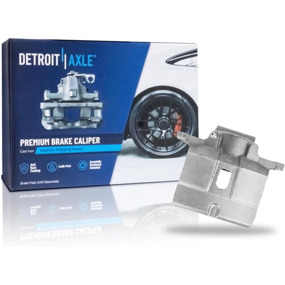 Detroit Axle - Front Right Brake Caliper for 2013-2016 Dodge Dart 2015-2017 Chrysler 200, Passenger Side Disc Brake Caliper Assembly Replacement
