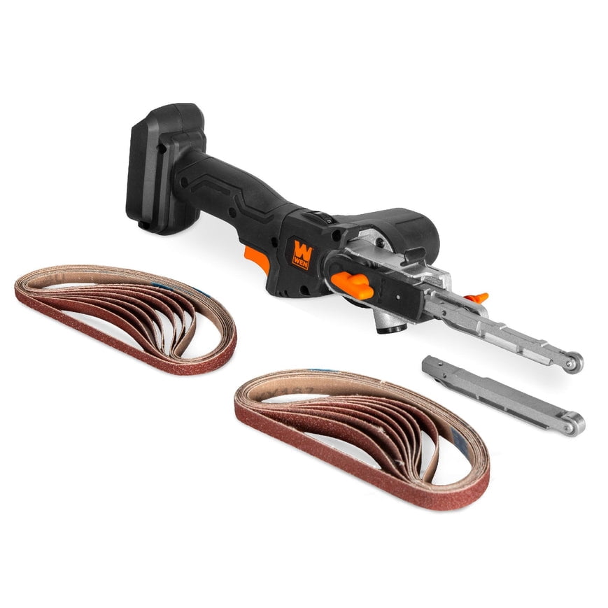 WEN 20438BT 20V Max Cordless Variable Speed Detailing File Sander, Brushless (Tool Only – Battery Not Included)