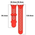 thumbnail image 2 of New Breathable Watchband Smart Watch Replacement Silicone Strap Wristband Bracelet DARK BLUE, 2 of 8