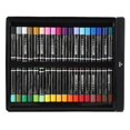 thumbnail image 1 of DelGreen 12/24/36 Colors Oil Round Pastel Set Assorted Artists Stick School Kit (36 Colors), 1 of 5
