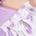 thumbnail image 5 of Toddler Baby Girl Outfits Summer Clothes Set Ruffle Sleeve Solid Top and Heart Print Shorts with Bow Set Cute Pattern Printed Outfits 1-2 Years, 5 of 5