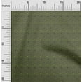 thumbnail image 1 of oneOone Polyester Lycra Olive Green Fabric Animal Face Cartoon Craft Projects Decor Fabric Printed By The Yard 56 Inch Wide, 1 of 4
