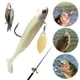 thumbnail image 5 of Cebo Pesca Luminoso Hugtrwg Señuelo Con Cola en T 9 5 Cm 20g Accesorios Suaves, 5 of 9