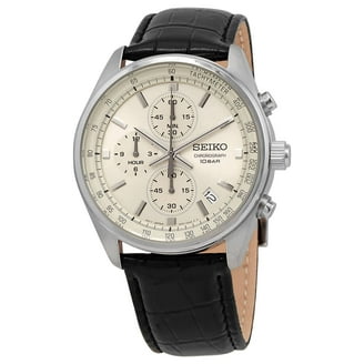 Seiko Men's Premier Kinetic Perpetual Calendar Silver Dial