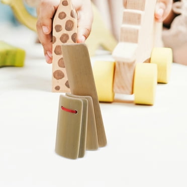 VERDANVERSE Bamboo Allegro Clappers 4Pcs for Team Building and Stage Performance for Kids