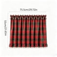 thumbnail image 3 of Velorith Christmas Oven Door Curtain with Bowknot and Ruffle Lace, Xmas Stove Front Decorative Cover, Polyester Holiday Kitchen Decor for Festive Home Display, 3 of 6