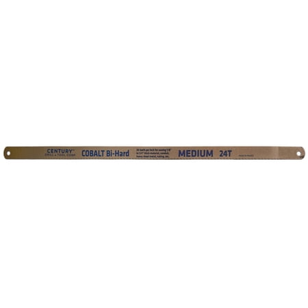 UPC: 0081838044244 | Century Drill & Tool 12 x 24 Cobalt Hacksaw Blade
