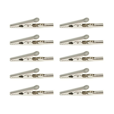 

Qsnailfrr 10pcs 1009 Clip Crocodile Clip Large Single Handled Crocodile 10A Hole↔ 4mm AU J5L6