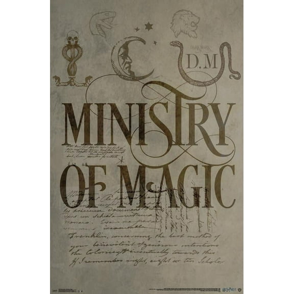 The Wizarding World: Harry Potter - The Ministry of Magic Wall Poster, 22.375" x 34"
