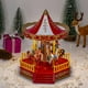 thumbnail image 3 of Carrusel grande de Navidad, música eléctrica, adornos navideños brillantes, decoraciones de regalo, 3 of 5