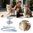 thumbnail image 1 of Cat Harness with Escape Adjustable Soft Cat Vest Suitable for Small and Medium Sized Cats, 1 of 6