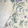 thumbnail image 6 of Valance for Windows,Farm Daisy Eucalyptus Leaves Valances Curtain Rod Pocket Valance for Kitchen Bedroom Living Room Bathroom,Wildflower Lavender Retro Short Curtains Window Treatment 42x12in, 6 of 9