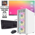 thumbnail image 1 of Computadora Gamer Ryzen 7 5700G AMD  SSD 960GB RAM 16GB Radeon monitor 21.5" 80 plus, 1 of 3