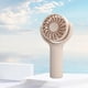thumbnail image 3 of Mini ventilador de mano multifunción silencioso 3 velocidades ajustable fuerte viento portátil pequeño ventilador de escritorio para el hogar viajes al aire libre rosa, 3 of 12