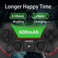 thumbnail image 2 of Control inalámbrico SZYUYU para PS4 con panel táctil y conector de audio, 2 of 8