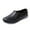 Black, variant on PMUYBHF Male Mens Leather Shoes Casual Slip Ons Mens Couples Fashion Rain Boots Waterproof Shoes Kitchen Classic Work Boots Overfoot Rain Boots 45