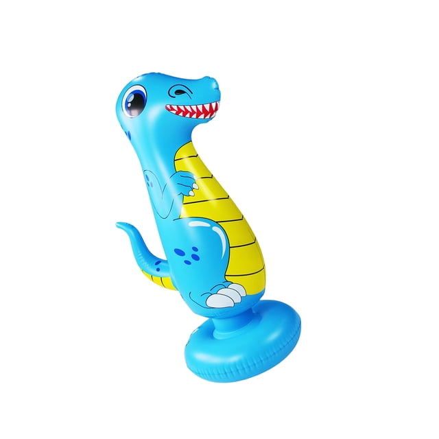 Soidarity Saco de boxeo inflable de dinosaurio de 47 pulgadas para niños, bolsa de rebote independiente, juguetes de boxeo para niños y niñas, regalo Ropa Deportiva, Zapatos Soidarity OD013326-00