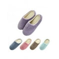 thumbnail image 5 of Men Women Home Anti-slip Shoes Soft Warm Cotton House Indoor Slippers Hotel Shoes, 5 of 5