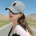 thumbnail image 5 of KCGYNP Sun Hat UV Protection,Breathable Mesh Baseball Cap Adjustable,14.57x4.33in,Lightweight Sport Outdoor, 5 of 6