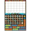 Ashley Productions Superhero Magnetic Calendar Set 47Pcs 12"x17" MI 77002