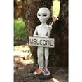 thumbnail image 5 of Alien Resin Statue W/Welcome Sign, 5 of 5
