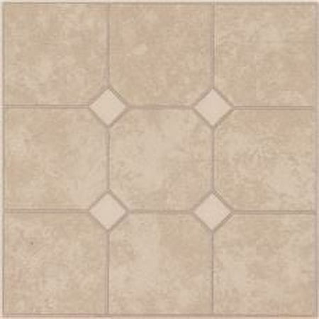 Armstrong Units Self-Adhesive Floor Tile, Sand, 12X12 In., .045 Gauge