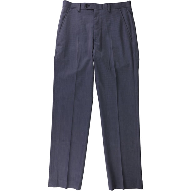 Alfani - Pantalones de vestir para hombre, color azul, 34 W x 34 L