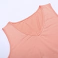 thumbnail image 5 of Hwmodou Women Dresses Summer Sleeveless Vacation Simple V-Neck Swing Dress Casual Flowy Tiered Maxi Beach Daily Dress With Pockets Comfy Ladies Sundress, 5 of 7