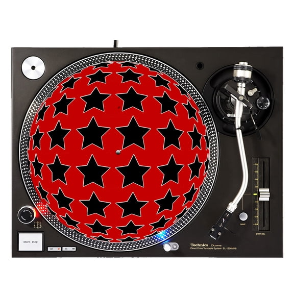 KuzmarK™ 12" DJ Turntable Slipmat - Starsphere