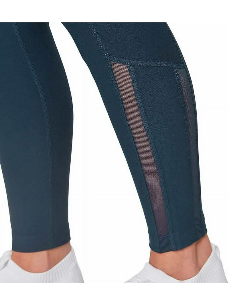 Mondetta Women's High Waist Active Leggings With Side Pockets – E33, Multiple Sizes & Colors