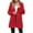 Red, variant on RYRJJ Womens Fuzzy Fleece Jacket Fall Winter Warm Hooded Coat Oversized Sherpa Jackets Open Front Cardigan Outerwear with Pockets(Purple,L)
