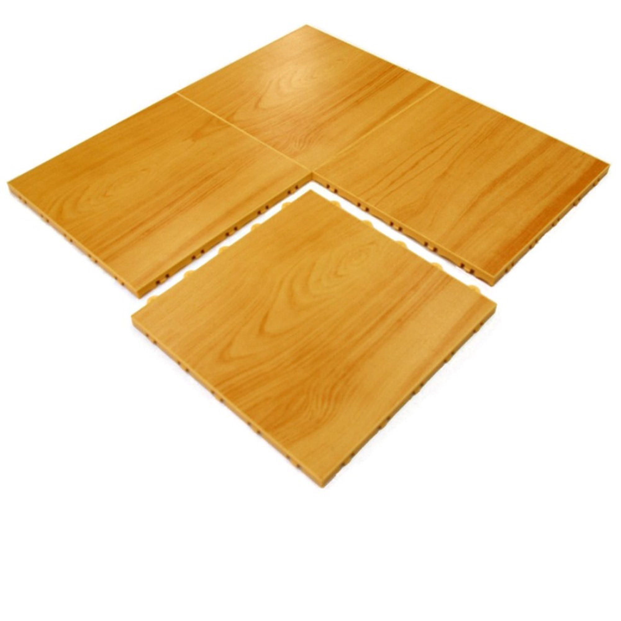 Greatmats TechFloor Solid Tile with Raised Squares Carton of 10