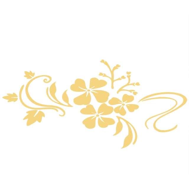 Pegatina de flor de espejo, pegatina de pared con arte de flores para espejo de sala de estar en casa, pegatina de pared con espejo, estética elegante