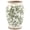Green, variant on Vintage Ceramic Vase – Green Floral Chinoiserie Design, Rustic Large Vase for Flowers, Tuscan & Farmhouse Decor, 7.8 Inch Handcrafted Vase for Living Room, Office, or Shelf
