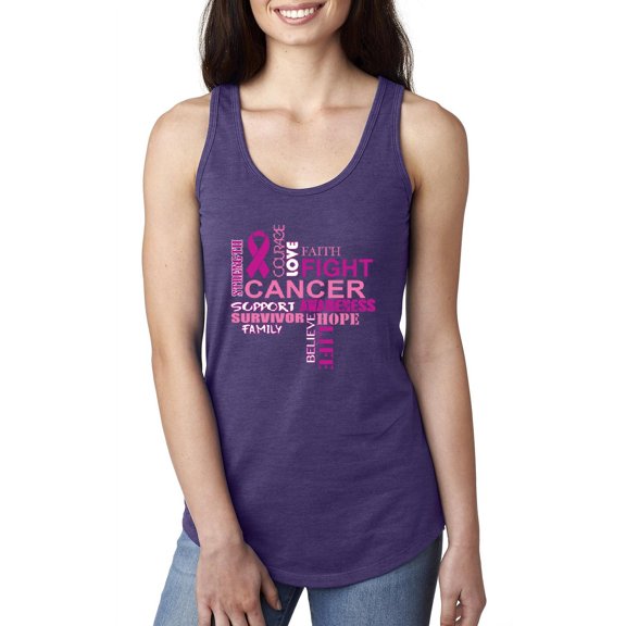 Normal is Boring - Women's Racerback Tank Top, up to Women Size 2XL - Fight Breast Cancer