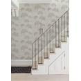 thumbnail image 3 of Advantage Fairlane Silver Floral Wallpaper, 3 of 3