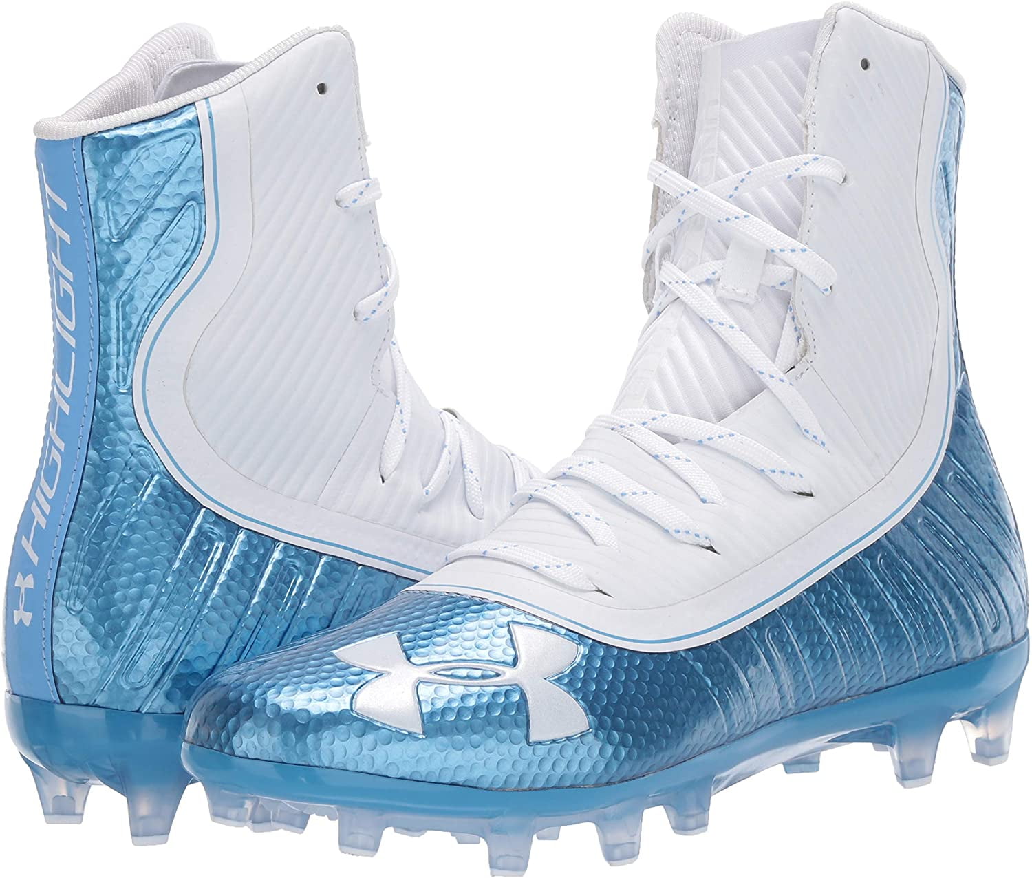 carolina blue under armour cleats