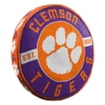 thumbnail image 1 of Northwest Oreiller Rond Nuage Clemson Tigers, 15 Pouces, Couleurs de l'Équipe, 1 of 26