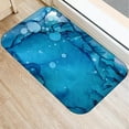 thumbnail image 6 of Marble Bathroom Bath Mat Blue Non Slip Mat In Bathtub Floor Rug Shower Room Doormat Gray Mat, 6 of 6