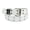 White, variant on Rock Rivet Belt Gothic Belt with Pyramid Studded Punk Rivet Belts for Men Women Black