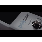 TC Electronic PolyTune 3 Tuner Pedal Chromatic Tuning, White