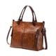 thumbnail image 2 of Bolso de hombro para mujer, bolso de mano para regalos, bolso cruzado para viajes al aire libre, primavera Marrón, 2 of 8